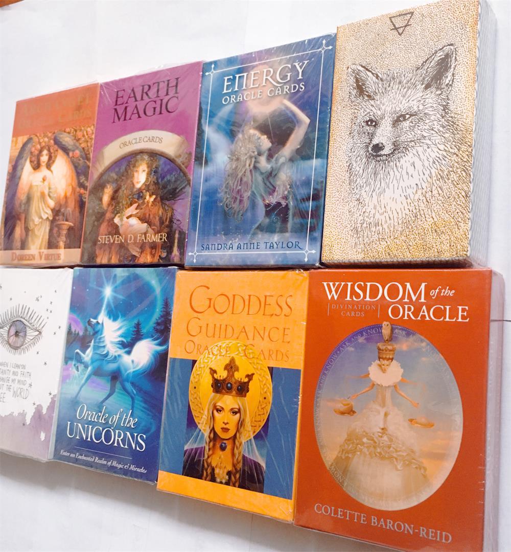 English Oracle Tarot Cards for Tabletop Games